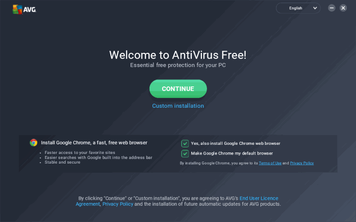 Antivirus install download